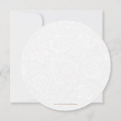 Vet & Wit Lijst sparen de Datum Save The Date (Achterkant)