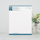 Vet zakelijk onroerend goed Letterhoofd Briefhoofd Ontwerp (Staand voorkant)