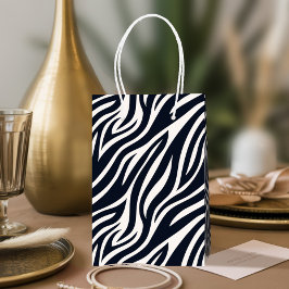 Vet Zebra Huidpatroon Zwart & Wit ID1151 Medium Cadeauzakje