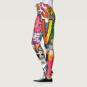 Vet Zomer Graphics Vrouwen Leggings (Links)
