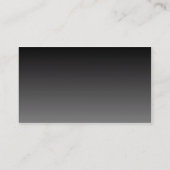 Vet zwart en geel visitekaartje - met logo (Achterkant)