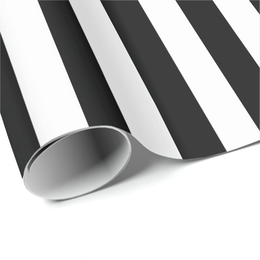 Vet zwart en wit bandstaal, verpakt papier (Rol Hoek)