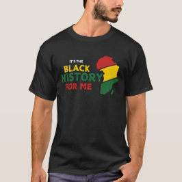 Vet Zwart Geschiedenis Maand Mannen T-shirt