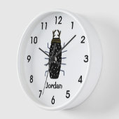 Vet zwart kever bug antennae jongens kamer cool (Hoek)