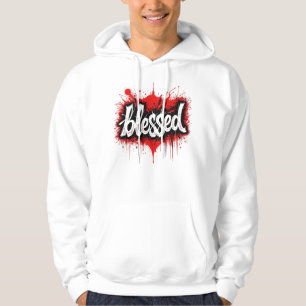 Vet Zwart & Rood "Gezegend" T-shirt