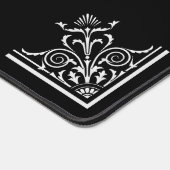 Vet Zwart-wit  Gepersonaliseerd Bureaumat (Hoek)