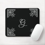 Vet Zwart-wit  Gepersonaliseerd Muismat (Met muis)