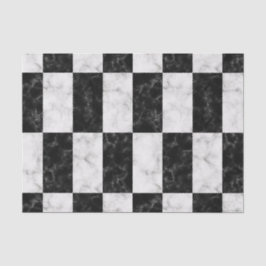 Vet zwart-wit marmerpatroon tissuepapier