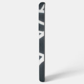 Vet Zwart & Wit Spider Web geometrisch patroon Samsung Galaxy Hoesje (Achterkant horizontaal)