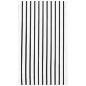 Vet zwart-wit streep tafelkleed (Voorkant)
