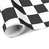 Vet zwart-wit toetsenbord cadeaupapier (Rol Hoek)