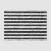 Vet zwarte en witte marmerstrepen tissuepapier (Voorkant)