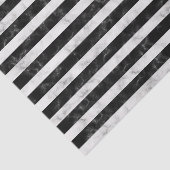 Vet zwarte en witte marmerstrepen tissuepapier (Detail)