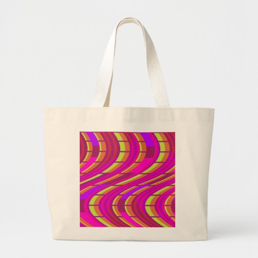 Vet zwijn grote tote bag (Voorkant)