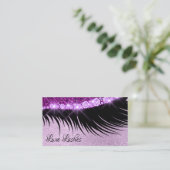 Vetas Visitekaartje Eyelash Paars (Staand voorkant)