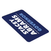 Vetautomagneet - Stacey Abrams voor GA-gouverneur Magneet (Rechterzijde)