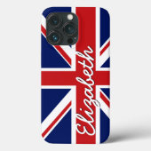 Vetband patroon - Uniefaciliteitnaam vlag Case-Mate iPhone Case (Achterkant)
