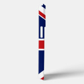 Vetband patroon - Uniefaciliteitnaam vlag Case-Mate iPhone Case (Achterkant / Rechts)