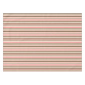 Vetband roze bruin tafelkleed (Voorkant (Horizontaal))