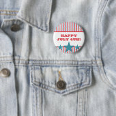 Vetbanden en stripes Button (In situ)