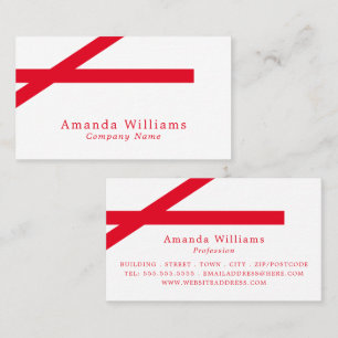 Vetbandjes, minimalistisch visitekaartje