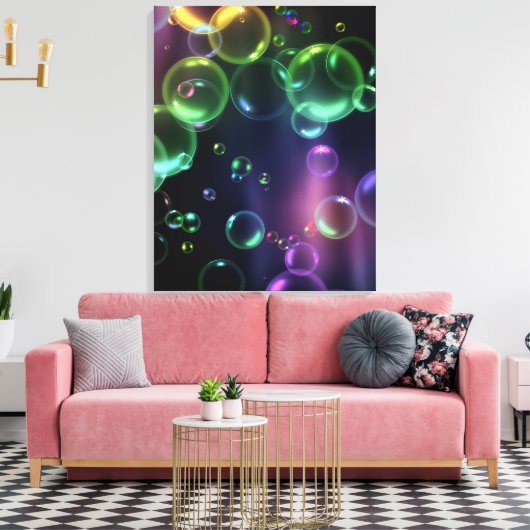 Vetbundels Canvas Afdruk (Insitu (Woonkamer))