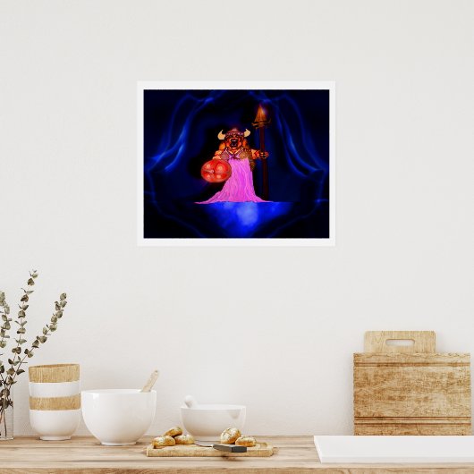 vetdameszuren poster (Keuken)