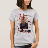Vete a la Mierda Erdogan (Spaans)T-shirt T-shirt (Voorkant)