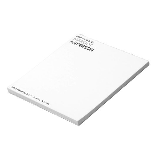 Veteenvoudige minimalistische afbeelding | Van het Notitieblok (Linkerzijde)