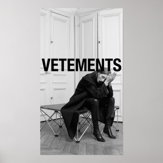 Vetements-Poster Poster (Voorkant)