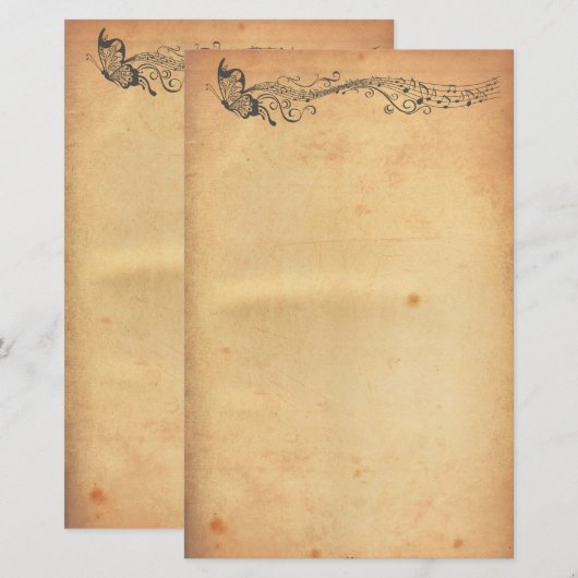 Vetenbakkerij Briefpapier (Voorkant / Achterkant)