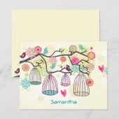 Vetenveer van de Vrienden Notitiekaartje (Voorkant / Achterkant)