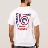 Veteraan - 1ste COSCOM T-shirt (Achterkant)