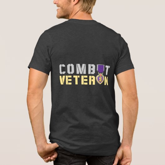Veteraan 2 Tri-Blend shirt (Achterkant)