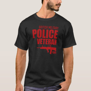 Veteraan 2 van de Britse militaire politie T-shirt