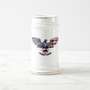 Veteraan Amerikaanse Adelaar “Trouw Gediend” Bierpul