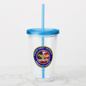 Veteraan Aviation Soldaat Proud Army Acryl Drinkbeker (Voorkant)