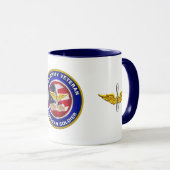 Veteraan Aviation Soldaat Proud Army Mok (Voorkant rechts)