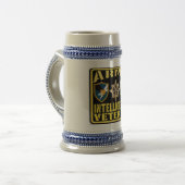Veteraan Bier Stein van de inlichtingendienst van  Bierpul (Voorkant links)
