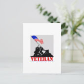 Veteraan Briefkaart (Staand voorkant)