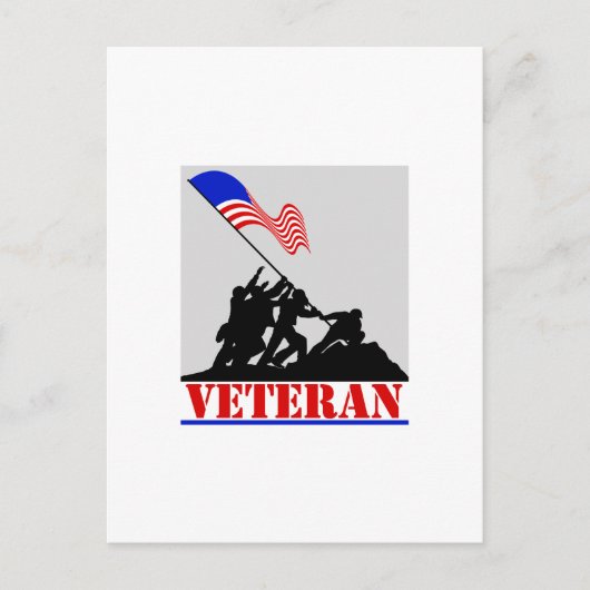 Veteraan Briefkaart (Voorkant)