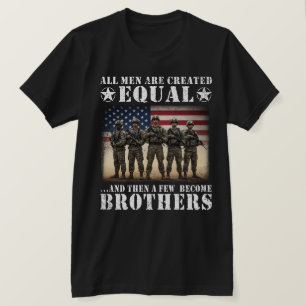 Veteraan Broers Militaire Broederschap Patriotisch T-shirt