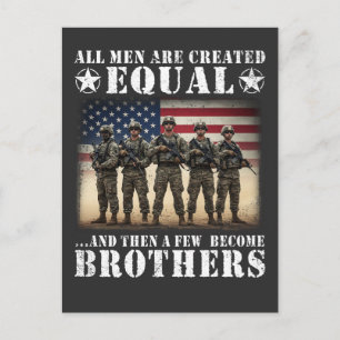 Veteraan Broers Militaire Broederschap Patriottisc Briefkaart