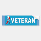 veteraan bumpersticker (Voorkant)