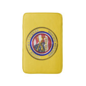 Veteraan Cavalry Soldaat van het leger Badmat (Voorkant Verticaal)