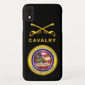 Veteraan Cavalry Soldaat van het leger Case-Mate iPhone Case (Achterkant)