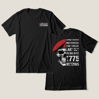 Veteraan Combat Engineer Brotherhood Tri-Blend Shirt