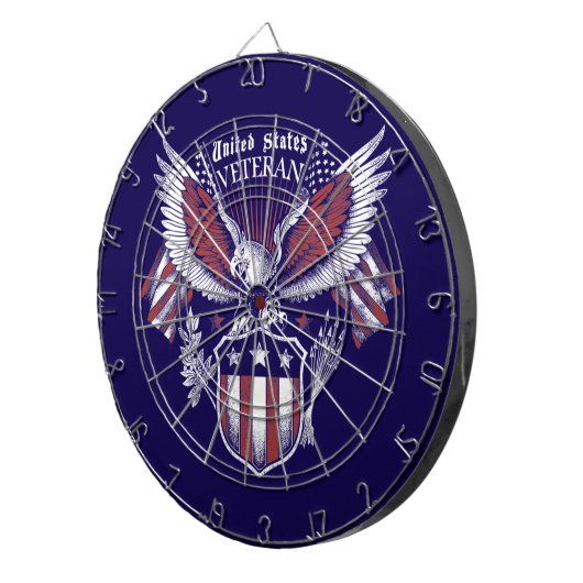 Veteraan Dartbord (Voorkant Rechts)