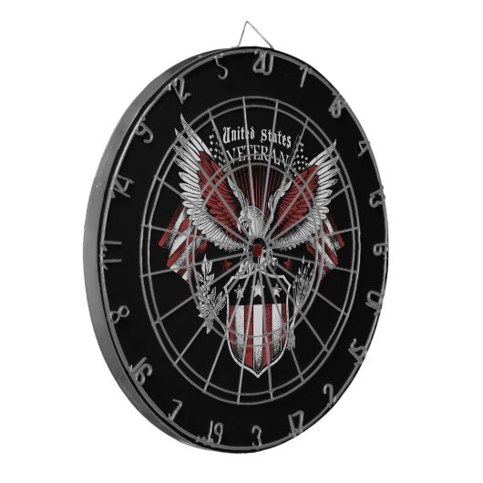 Veteraan Dartbord (Voorkant Links)