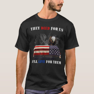 Veteraan die ze voor ons hebben gedompeld... zulle t-shirt